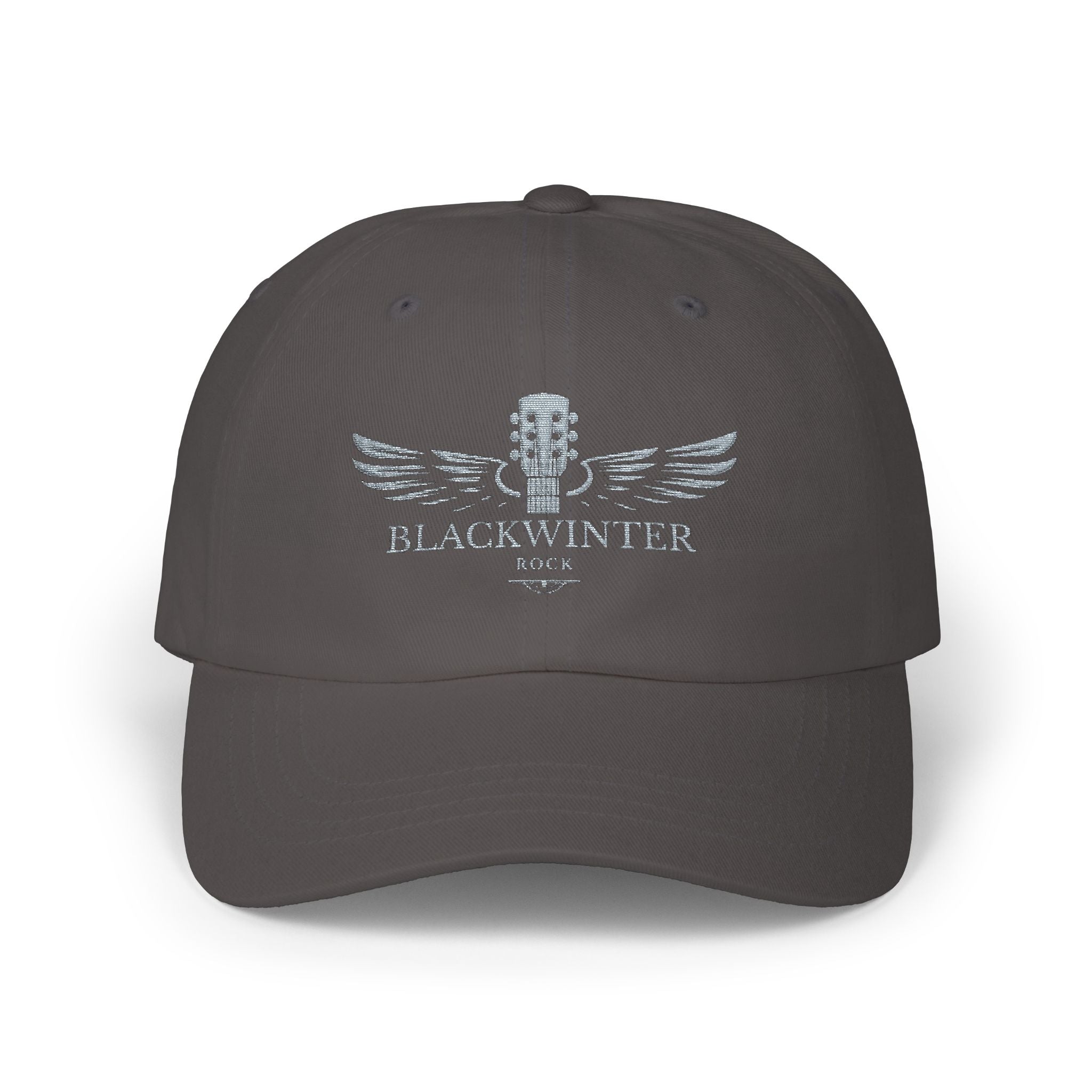 Camo 'Black Winter Rock' Wing Logo Dad Cap