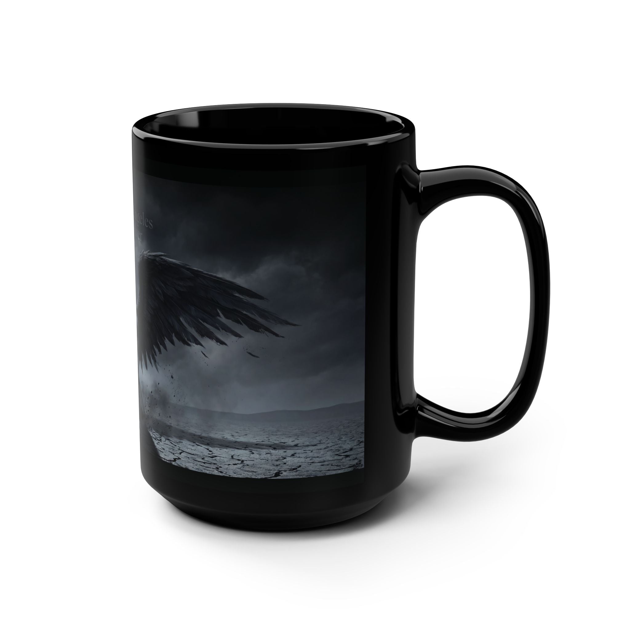 Taza Black Winter – No todos los ángeles quieren volver - Colección Personajes – Ángeles-