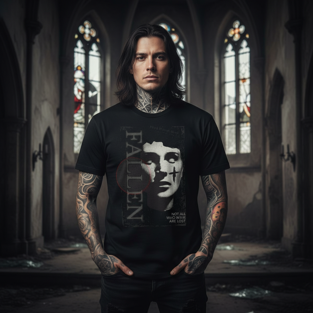 FALLEN – Black Winter Rock | Camiseta Edición Limitada