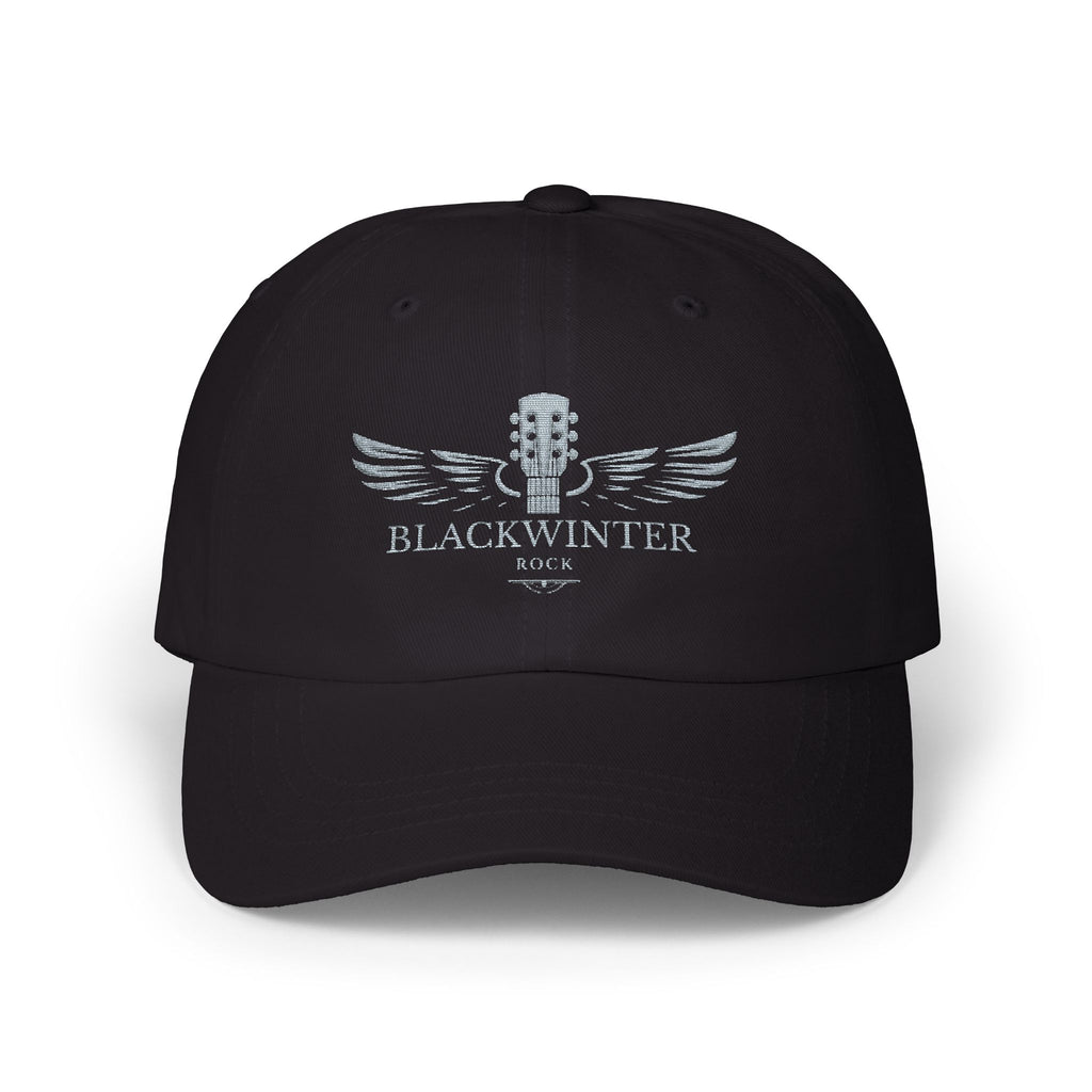Camo 'Black Winter Rock' Wing Logo Dad Cap