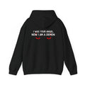 I Was Your Angel Now I Am a Demon Hoodie – Dark Streetwear Graphic Hoodie | Minimal Gothic Aesthetic