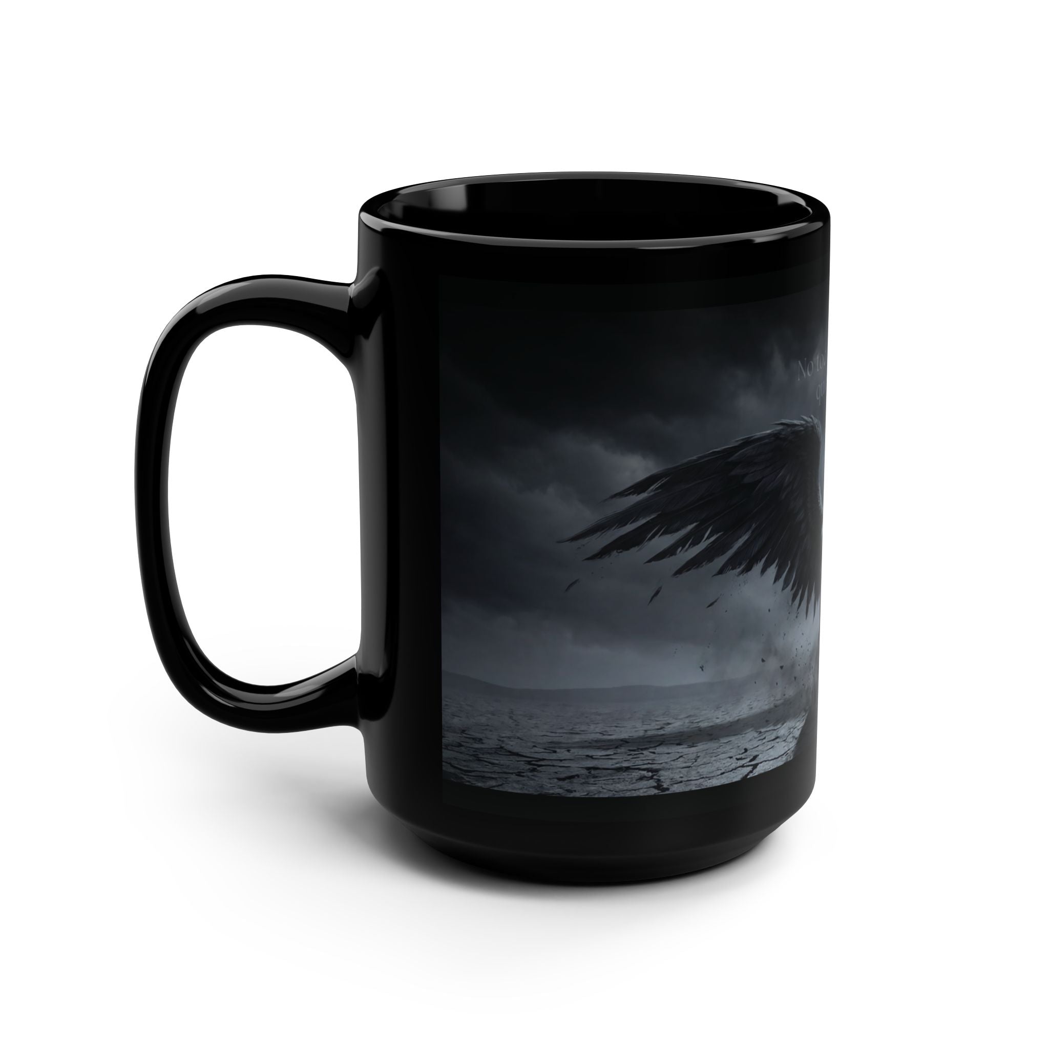 Taza Black Winter – No todos los ángeles quieren volver - Colección Personajes – Ángeles-