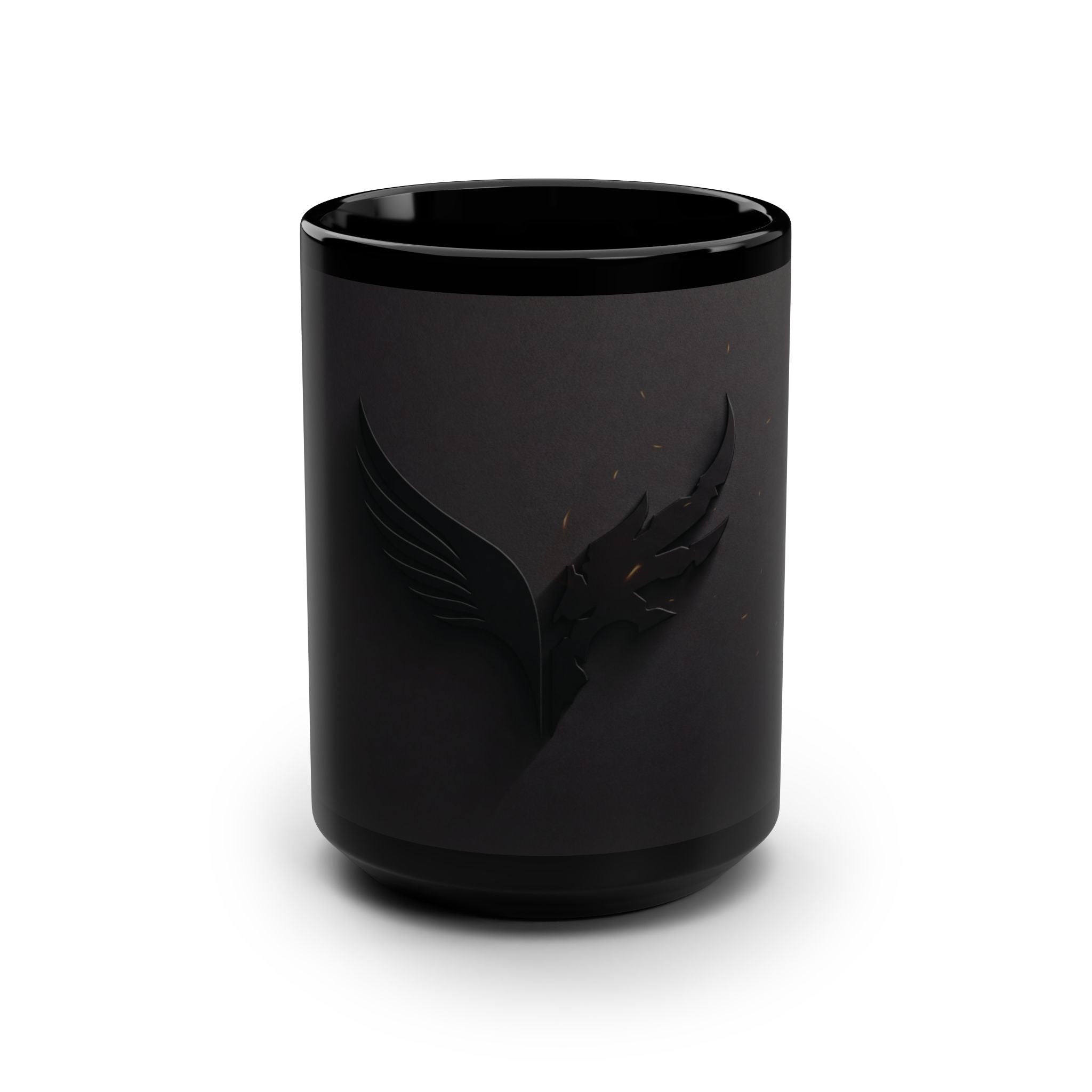 Taza Black Winter Rock – “Fui Tu Ángel, Ahora Soy Demonio”