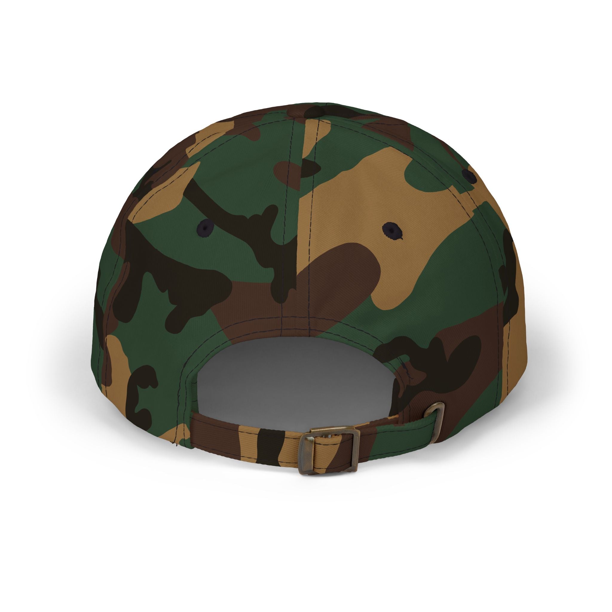 Camo 'Black Winter Rock' Wing Logo Dad Cap