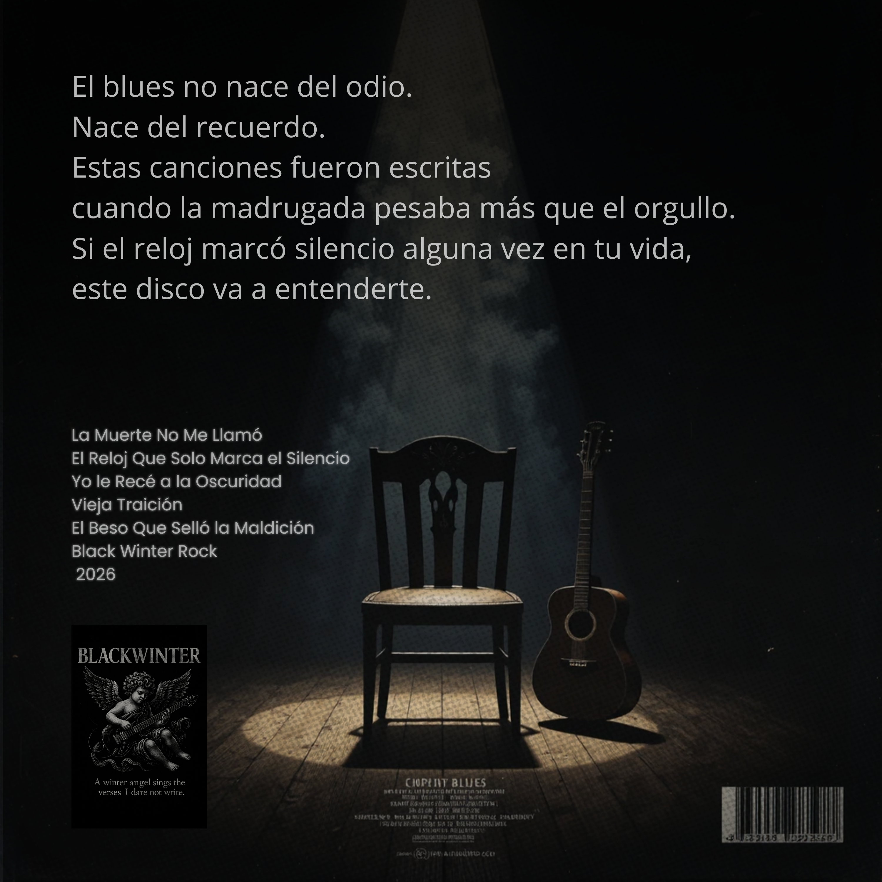 SOMBRAS Y TRAICIÓN – Álbum Blues de Black Winter