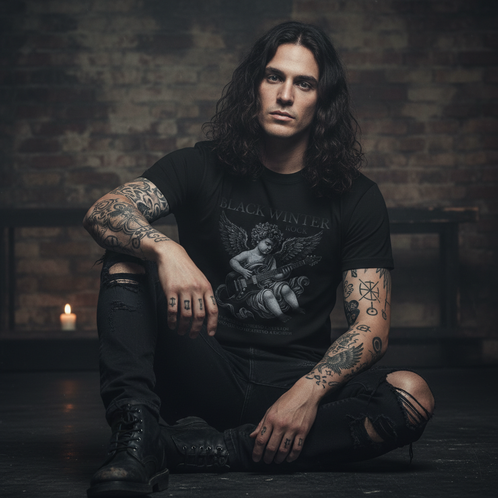 Black Winter – Fallen Angel T-Shirt